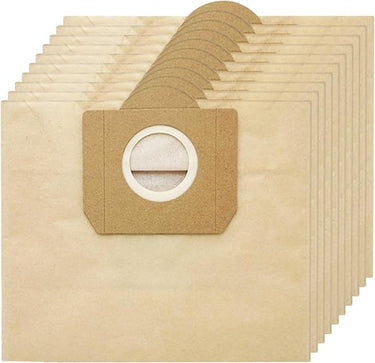 Fousenuk 10 bolsas aspiradora compatibles con karcher 6.959-130.0, bolsa de filtro de papel, recambios de bolsas de aspirador, bolsa para kärcher wd3 A2204/A2656/WD3200/SE4001/MV1/WD3300